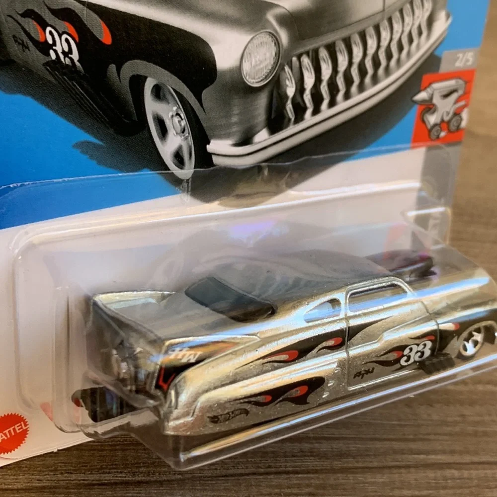 Hot Wheels 49 Drag Merc Rolling Metal Hotwheels Mercury Dragster Race Car New